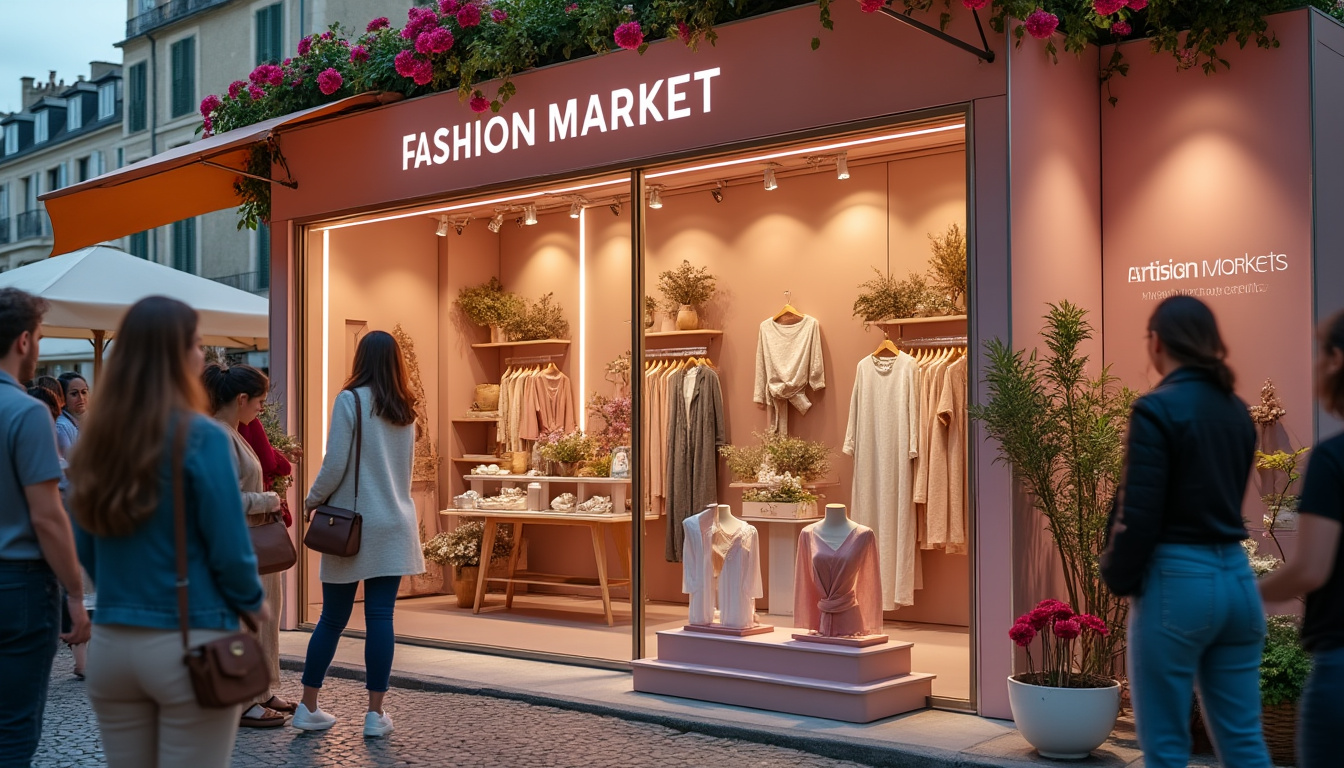 découvrez les créations artisanales uniques de la marque rose sur notre stand marché vêtement : des pièces tendance et originales pour 2025 qui font craquer tous les amoureux de la mode ! 🌸