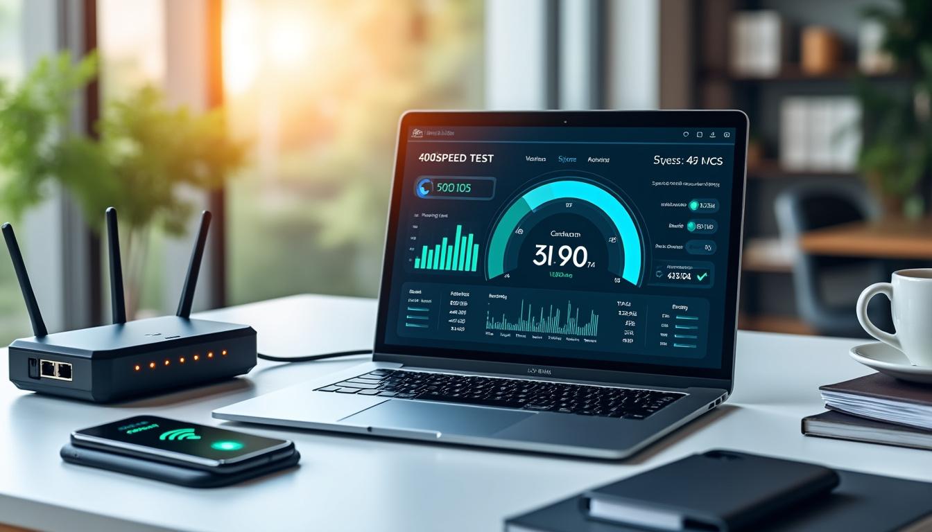 découvrez comment tester votre connexion internet efficacement grâce à nos astuces et outils pour vérifier facilement votre vitesse de navigation.